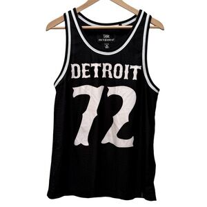 FACTORIE Detroit Mesh Basketball Jersey Size M